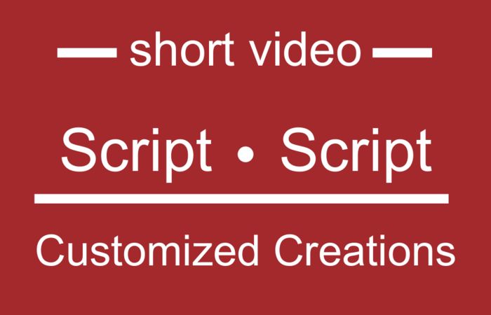 Short-video scripts
